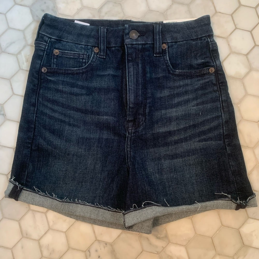American Eagle High Rise Denim Shorts